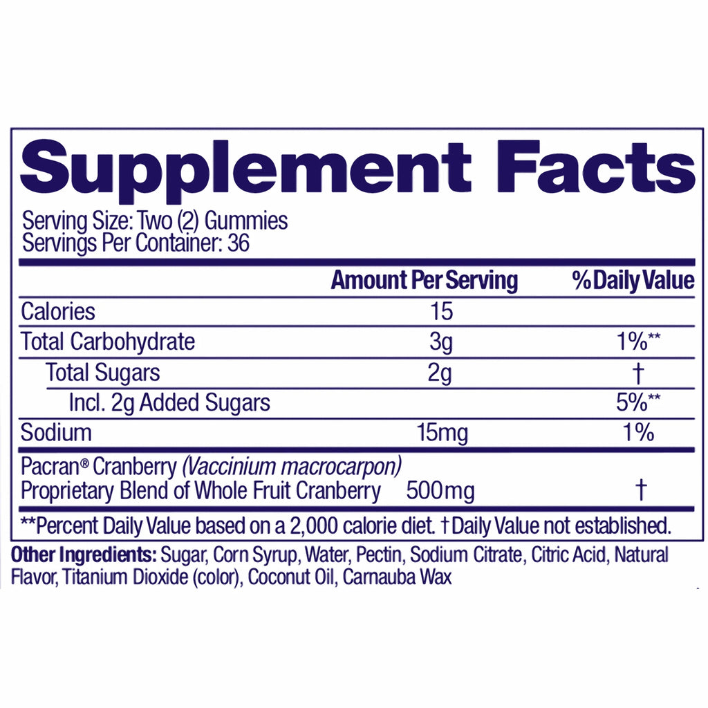 Mixed Berry 40 Gummies Dietary Supplement F958663