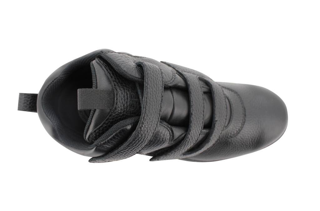 Black Cliff Walker Strap Shoes P646