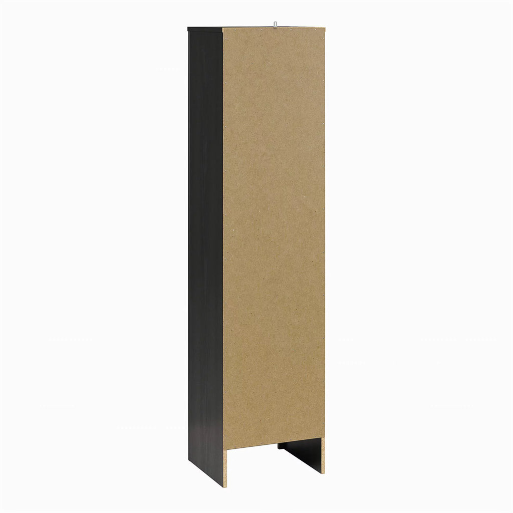 Black Oak 1 Door Cabinet V965141