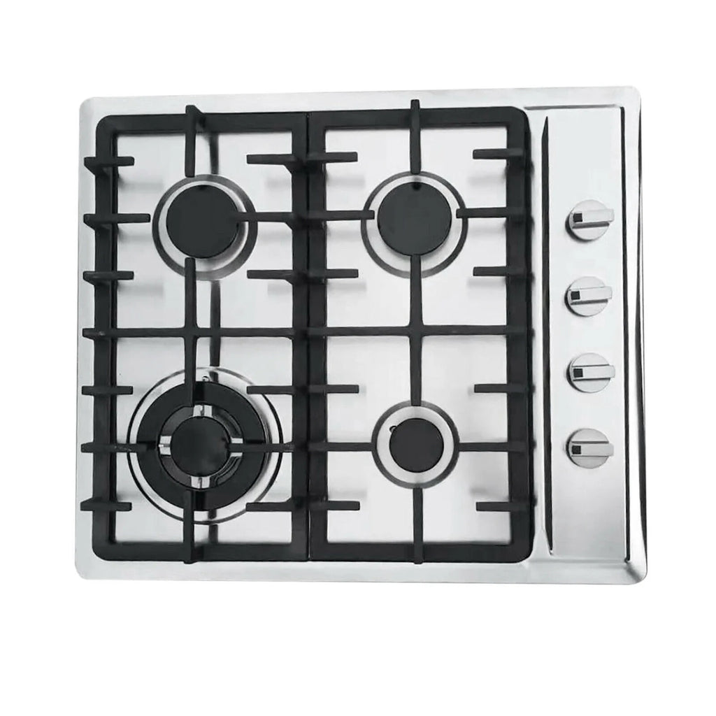 Stainless Steel 4-Burner Built-In Gas Cooktop N8702