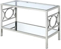 Contemporary Metal 1-Shelf Console Table B6656