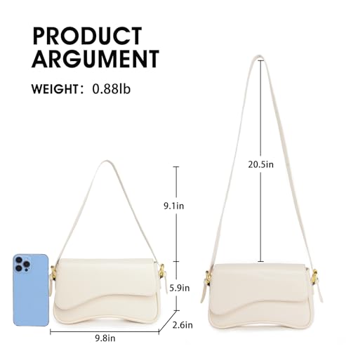 PU Leather Tote Bag with 2 Removable Straps and Zipper Closure U853