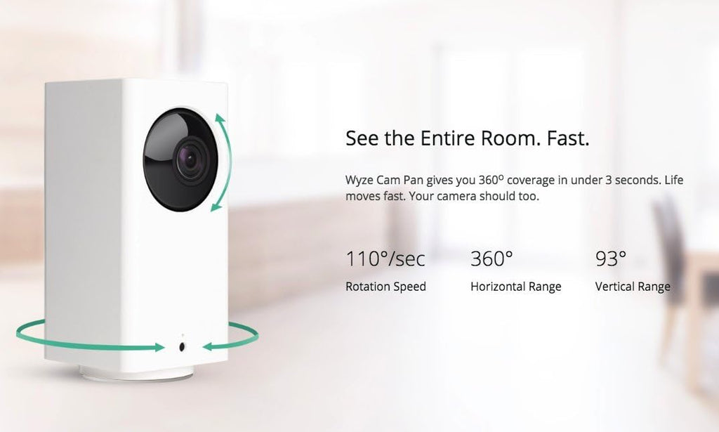 White 1080p Pan/Tilt/Zoom Wi-Fi Indoor Camera E767