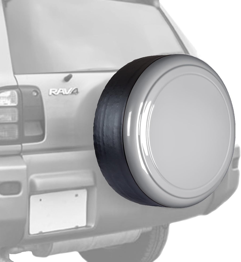 Black Rigid Tire Cover for Toyota RAV4 G224058