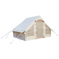 Inflatable Tent Air Tent Large Glamping Tent with Pump Waterproof Oxford Air Tent 4 Seasons Windproof Tents for Family Camping for 4-6 Persons M112237