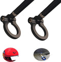 Black Aluminum Tow Hook Pack of 2 Q6638