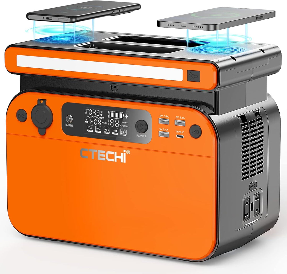 Portable Power Station 1200W 1210Wh LiFePO4 C333