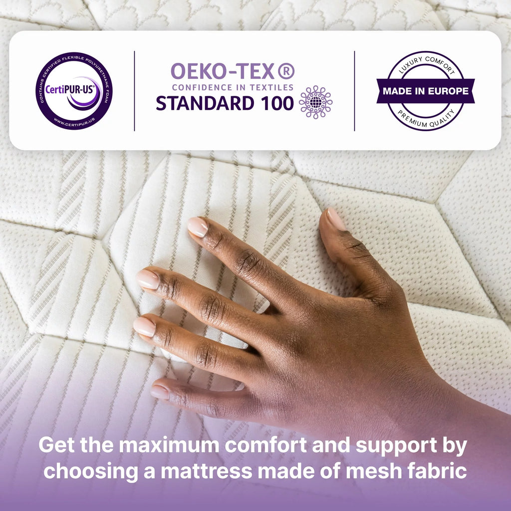 Queen Size Hybrid Memory Foam Pocket Spring Mattress N5671