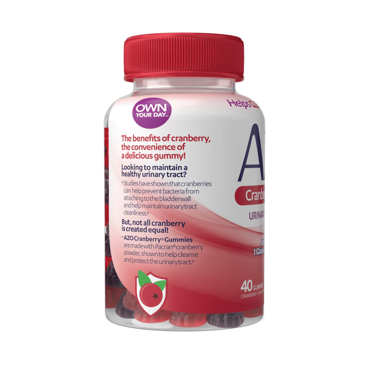 Mixed Berry 40 Gummies Dietary Supplement F958663