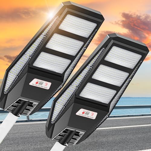 2400W Solar Street Lights Outdoor Waterproof 7000K LED O8866