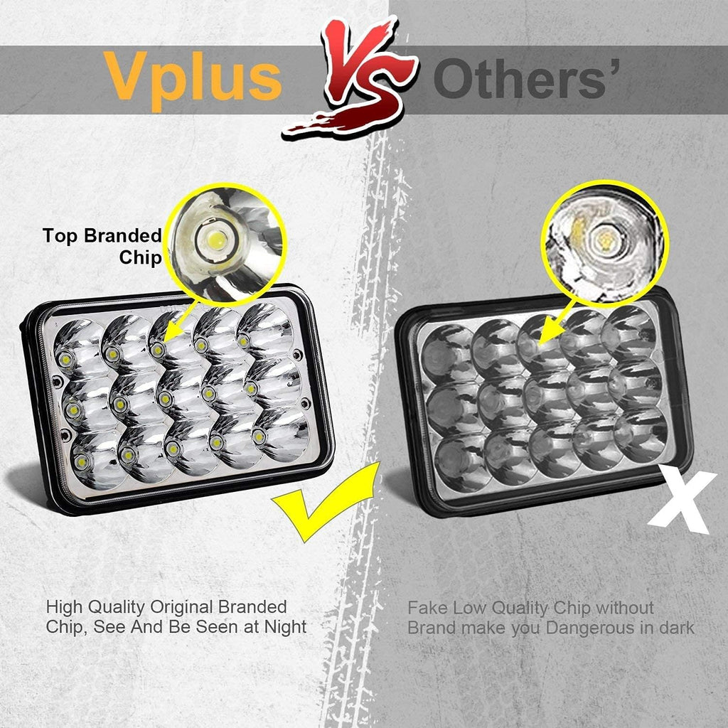 4x6 LED Sealed Beam Headlight Conversion Kit V569