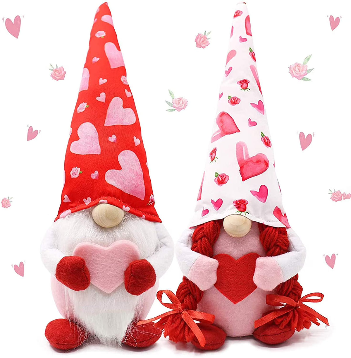 Valentine's Day Gnomes Plush Decorations E358518