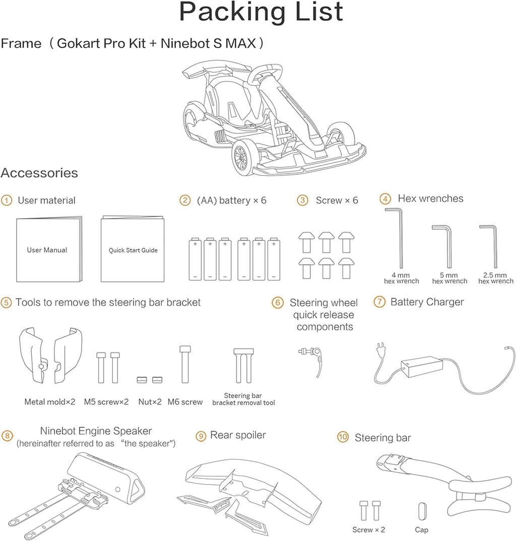 Electric GoKart, 23 Miles Range, 15.5MPH, 220lbs, Black G389