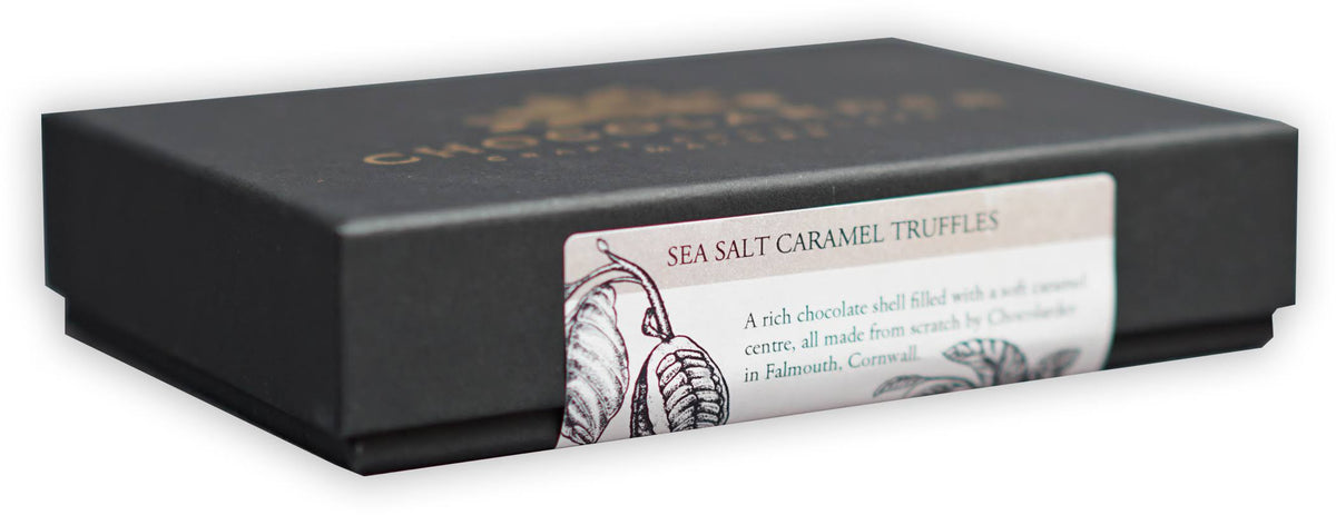 Sea Salt Caramel Truffles Box (12 Pcs) C6425