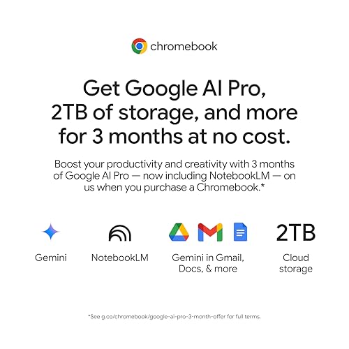 11.6" HD Chromebook Laptop K285575