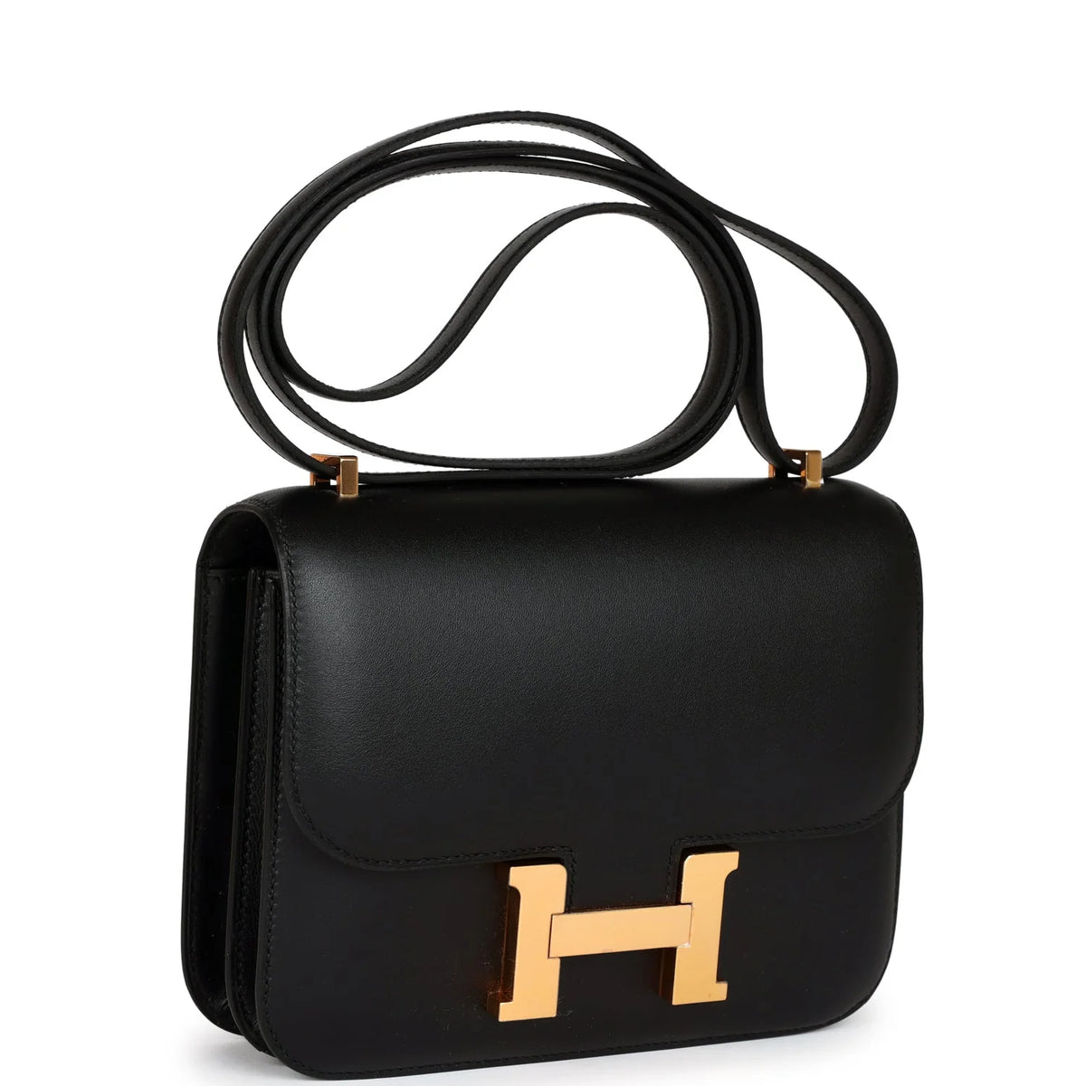 Black Veau Monsieur Rose Gold Hardware Bag K55444