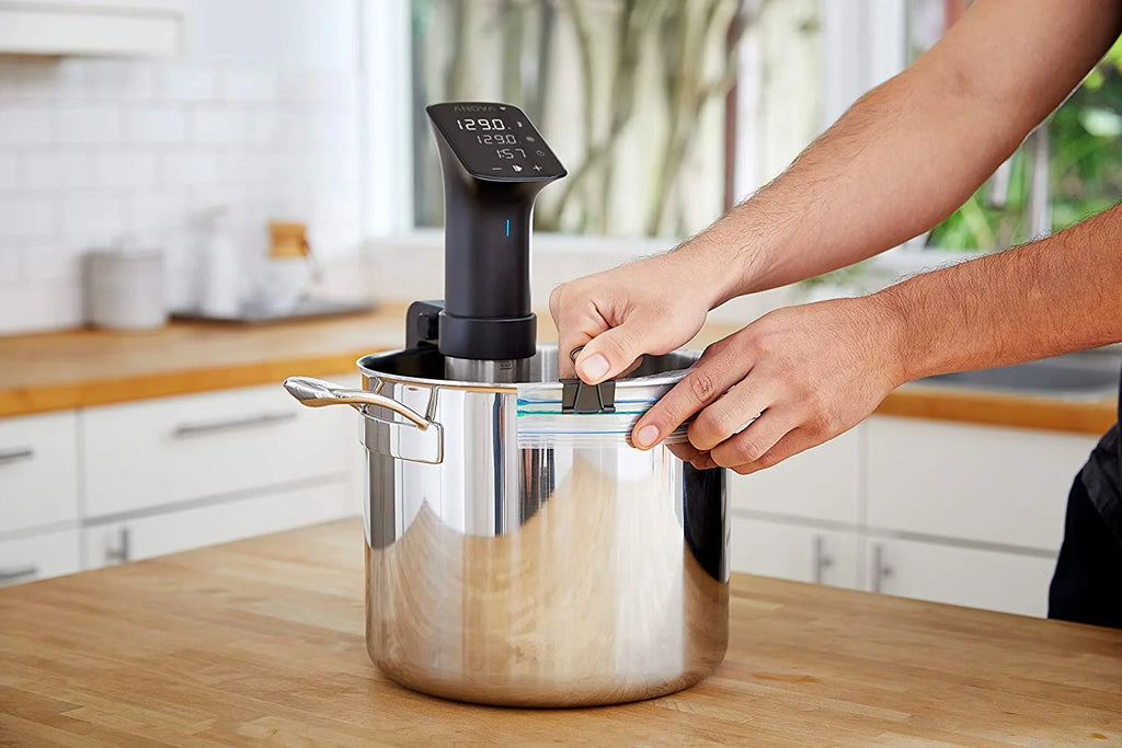 Sous Vide Precision Cooker 1200 Watts Black and Silver P3595