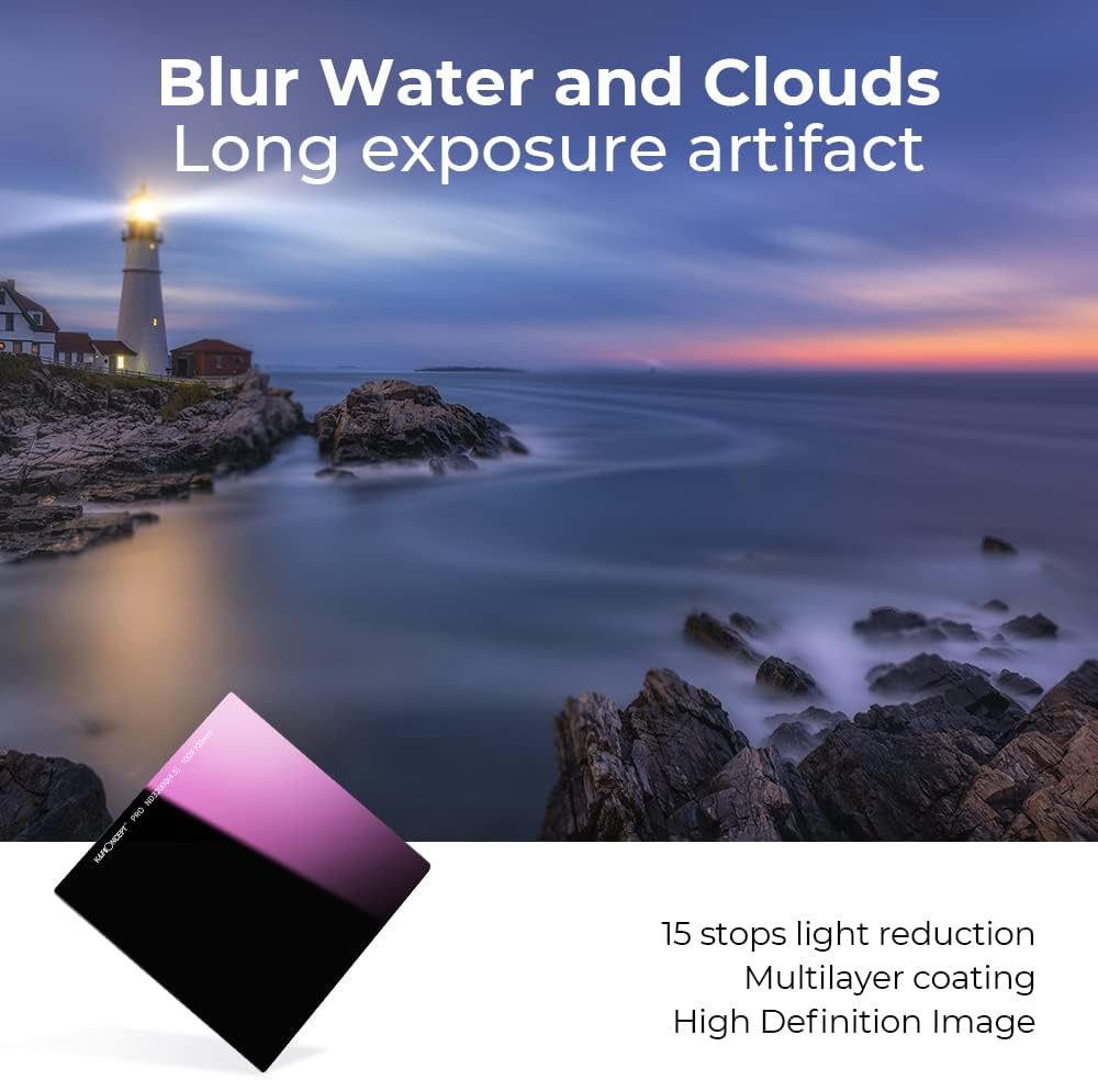 100x100mm Square 15 Stops Neutral Density Filter P488
