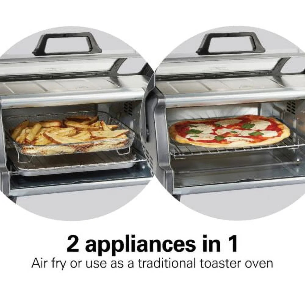 6 Slice Stainless Steel Air Fryer Toaster Oven N640