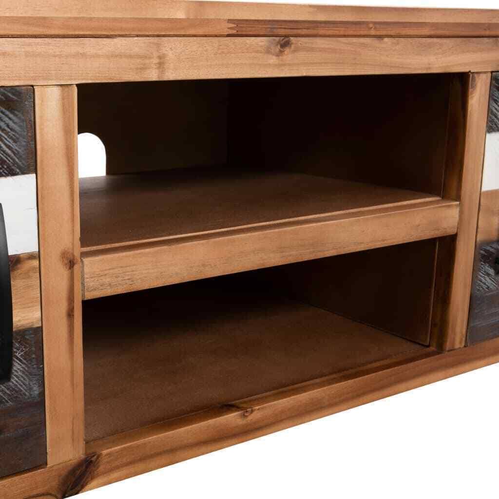 Solid Acacia Wood TV Cabinet F714