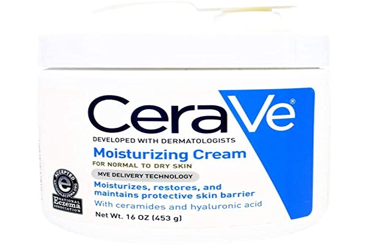 CeraVe Moisturizing Cream with Pump, 16 Ounce B233
