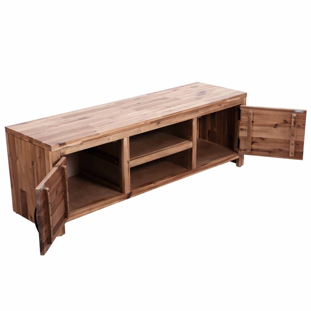 Solid Acacia Wood TV Cabinet F714