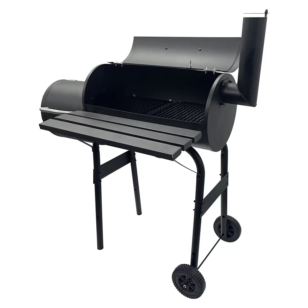 Charcoal Grill Offset Smoker with Cover V330553