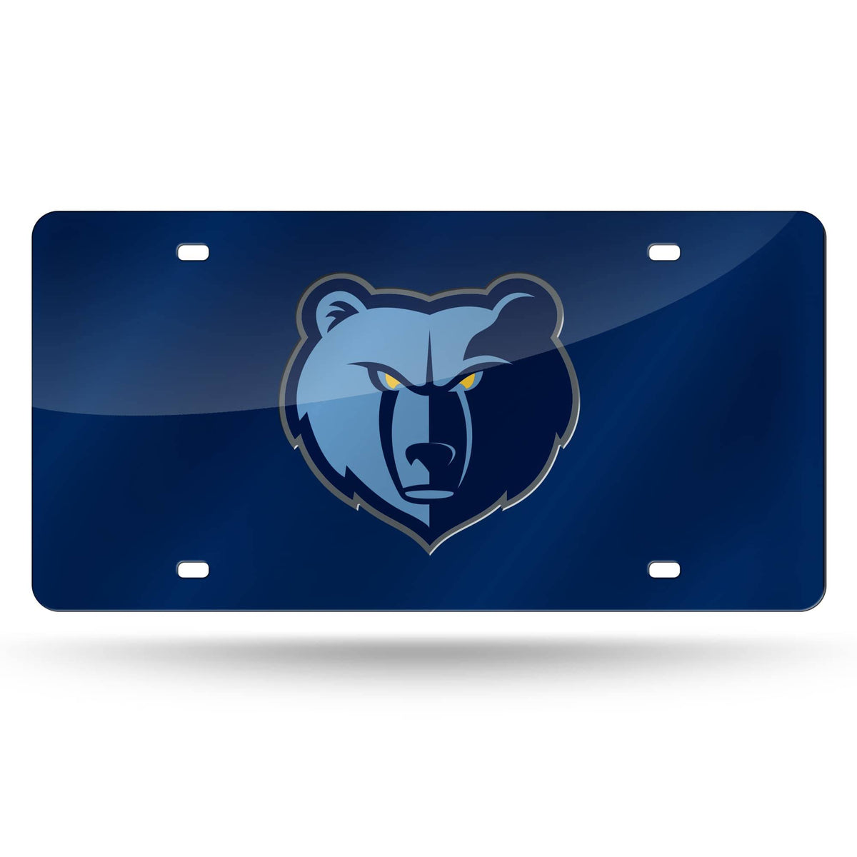 Blue and Yellow NBA Memphis Grizzlies Tag L492