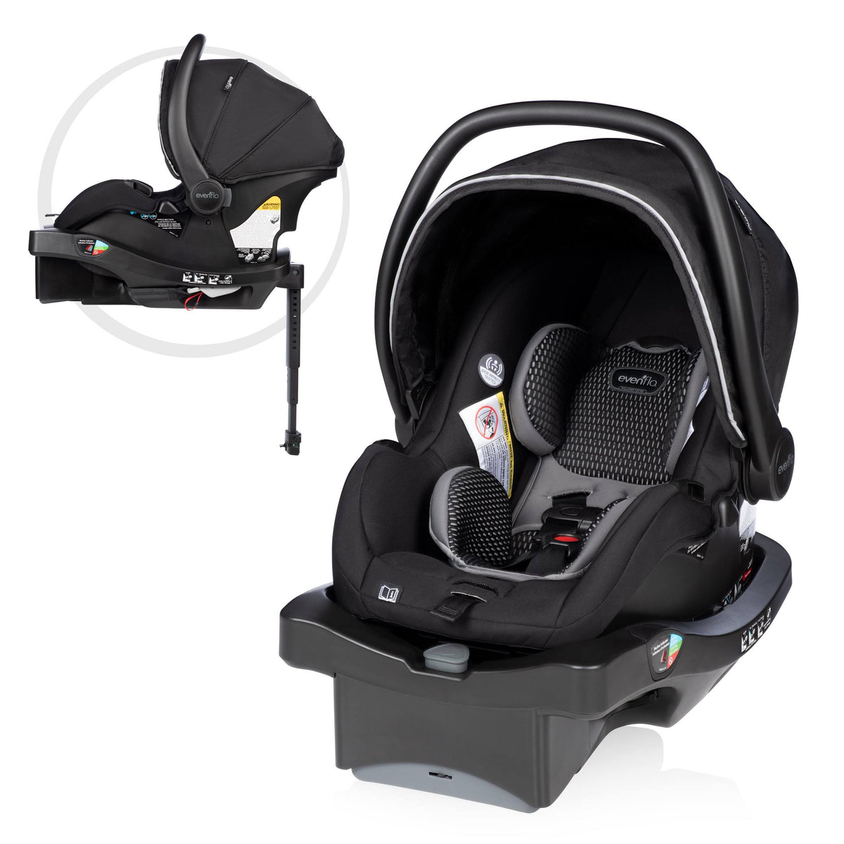 Infant Car Seat with Load Leg Base B8253