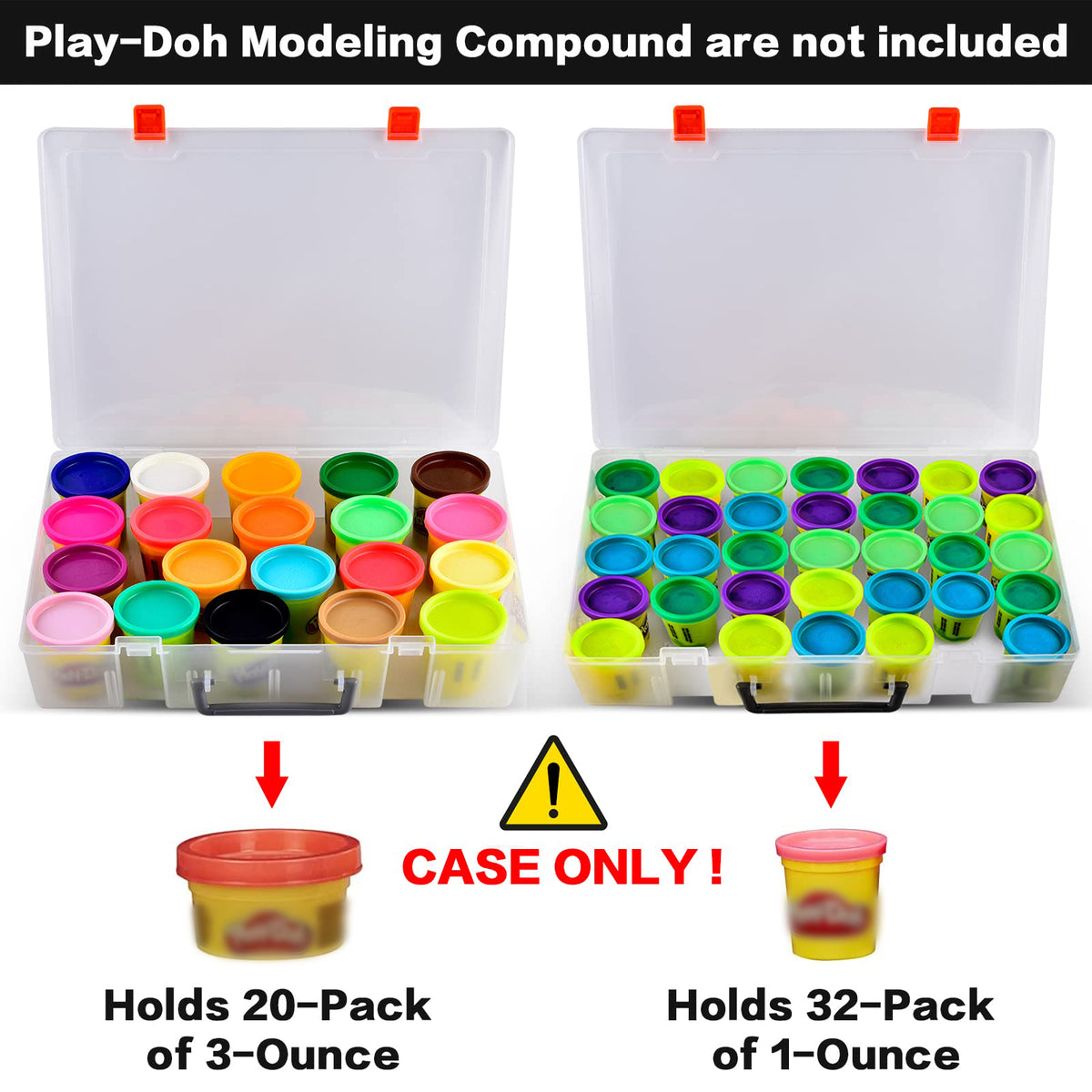 20-Pack Case of Colors 3-Ounce Cans Storage Box Organizer Container I7325