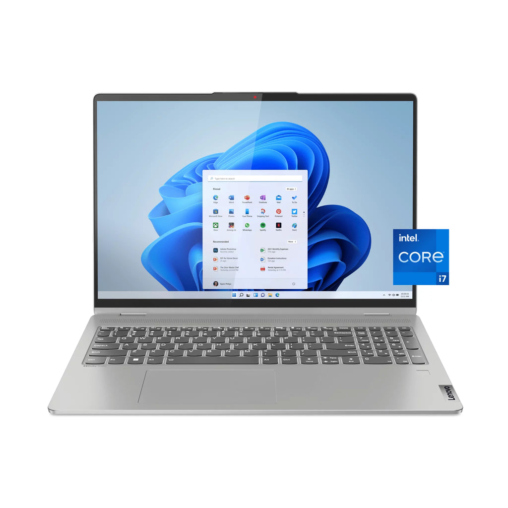 16" WUXGA IPS Touchscreen Laptop, Intel Core i7-1255U, 8GB RAM, 512GB SSD, Windows 11 Home, Cloud Grey J720126