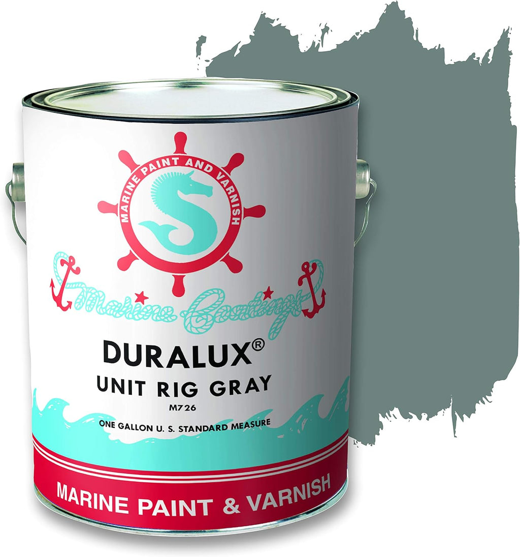 Marine Paint, Signal Red, 1 Gallon Pack of 2 Q155332