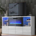 68" Fireplace TV Stand with 40" Electric Fireplace Y282261