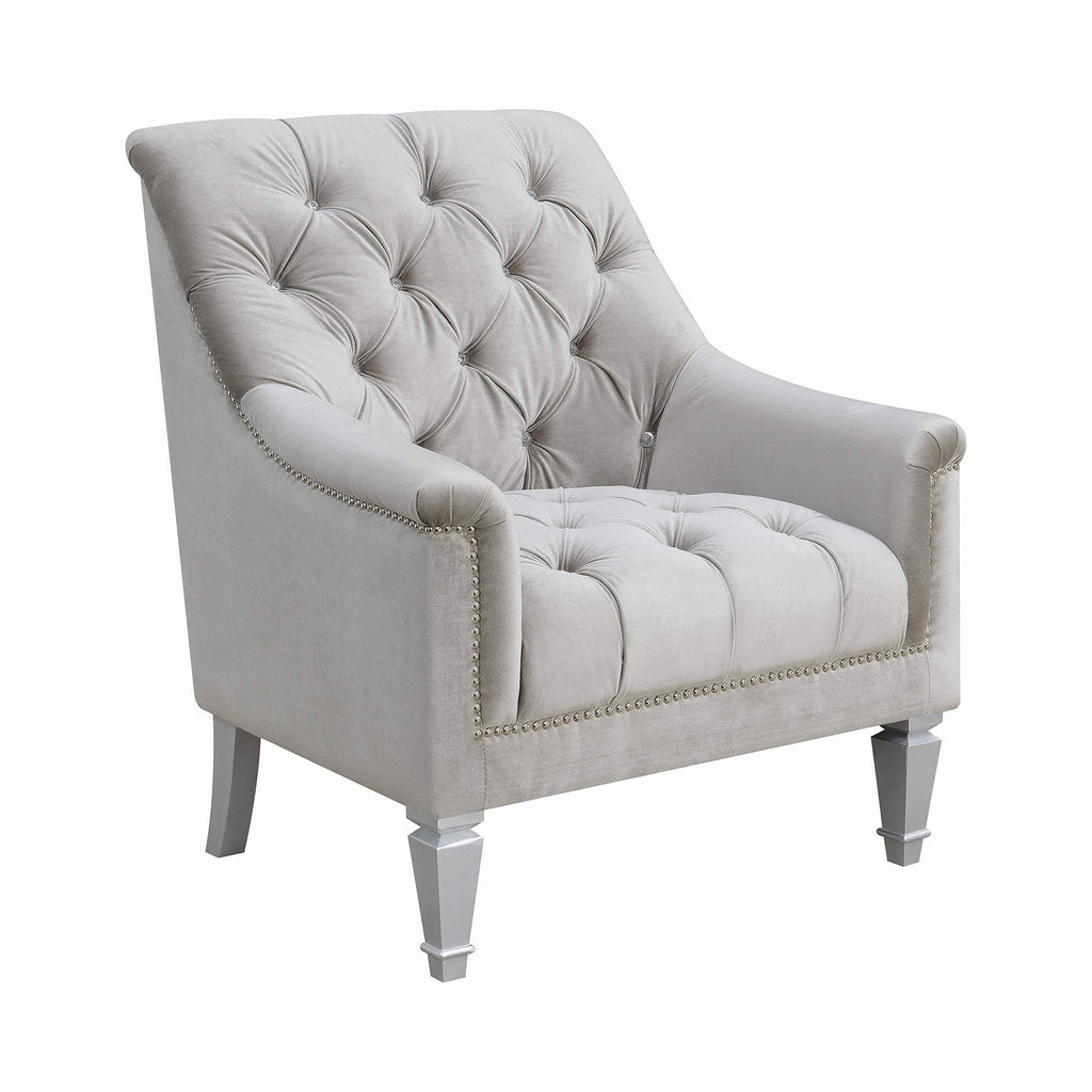 Grey Fabric Chair C74422