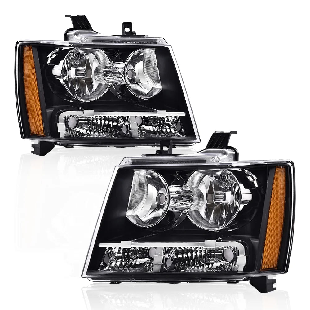 Headlights Assembly for Chevy Suburban Tahoe Avalanche P4078