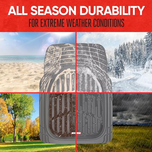 Black All-Weather Automotive Floor Mats Full Set G6462