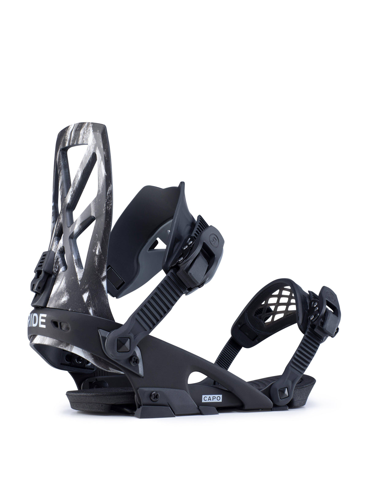 Black Medium Snowboard Bindings A71435