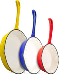 Enameled Cast Iron Skillet with Pour Spout Set of 3 R144303