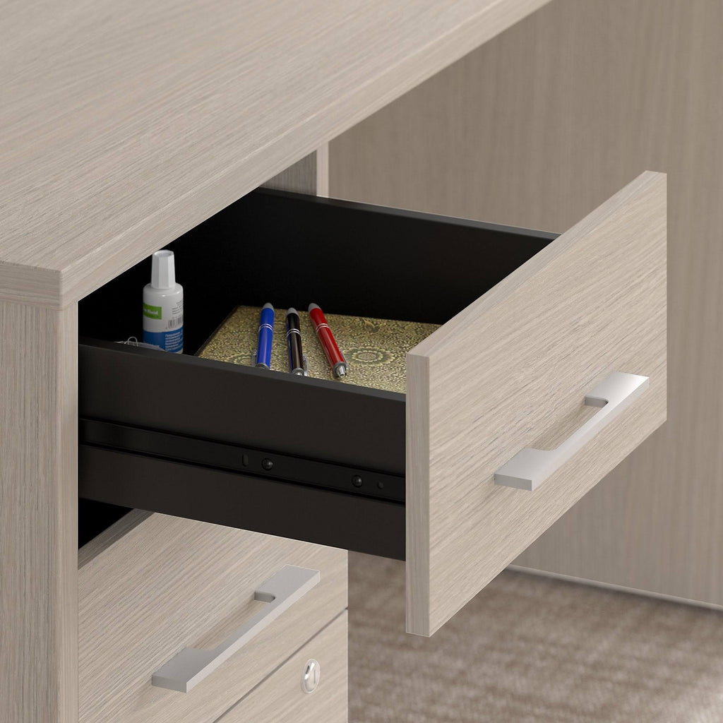 Modern Hickory 3-Drawer File Cabinet F36768