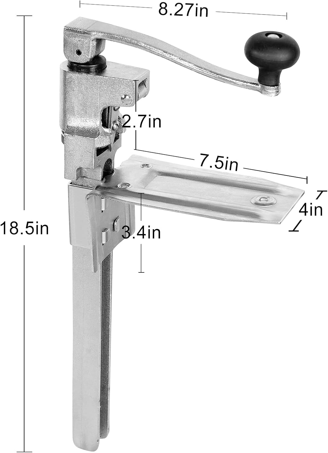 Manual Can Opener with Carbon Steel Pallet A513654