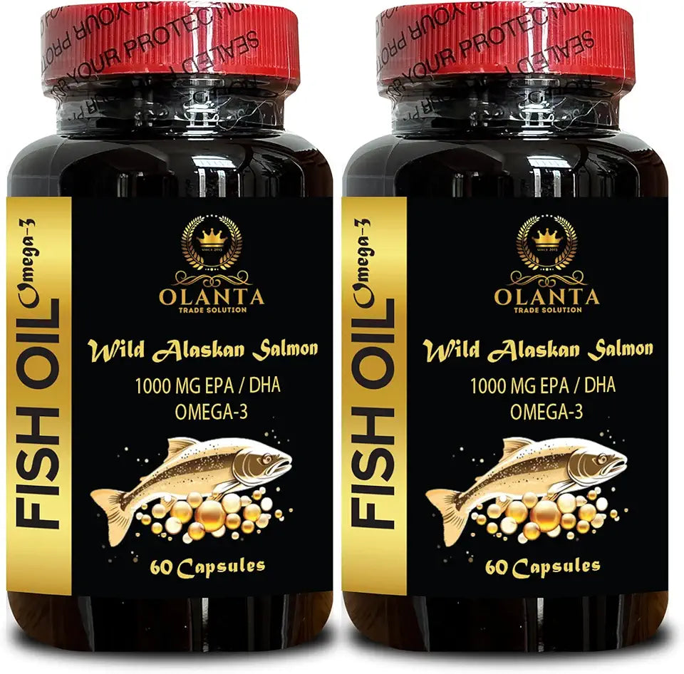 Omega 3 Fish Oil 1000 mg 120 Capsules D8261