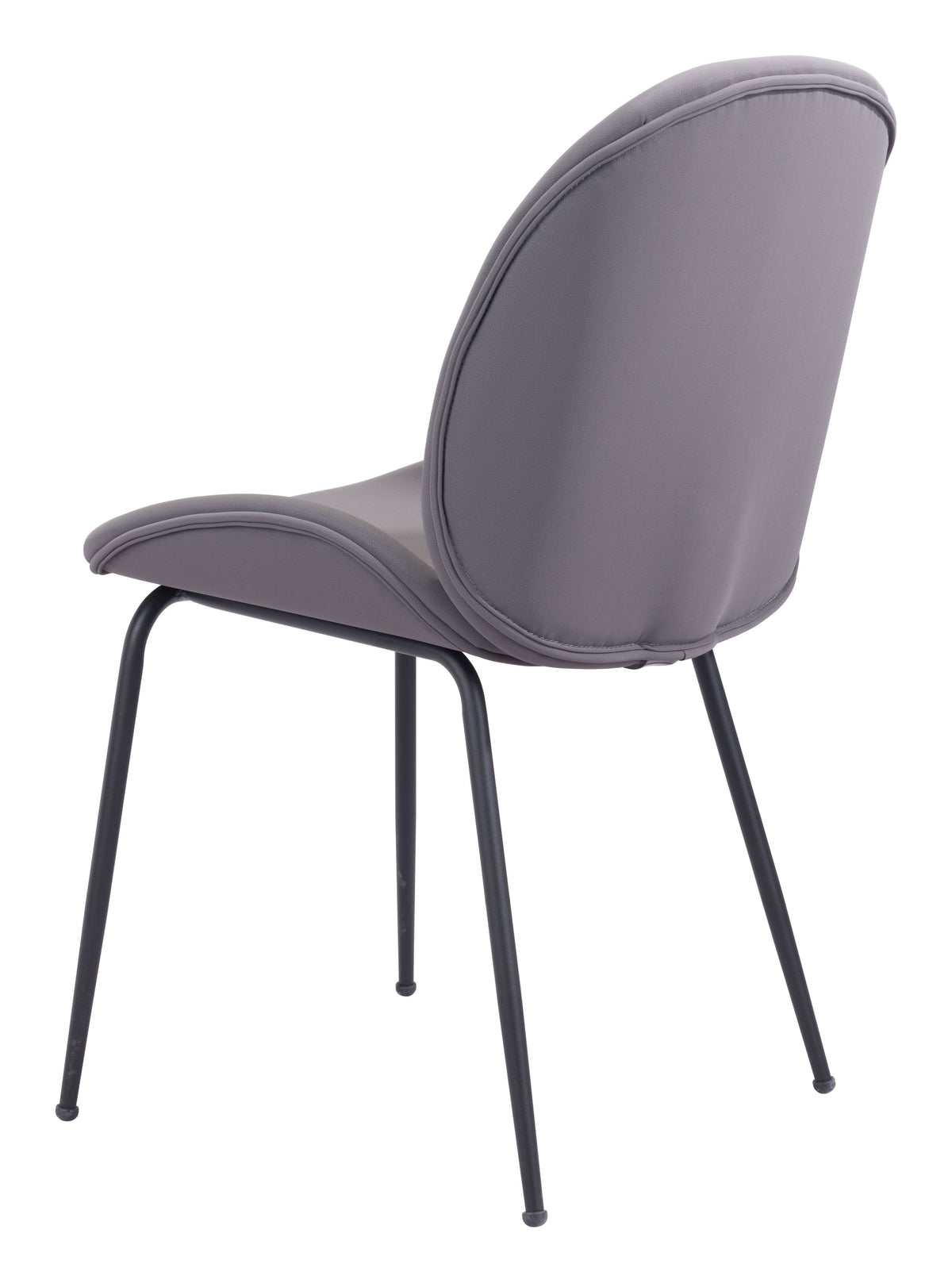 Gray Dining Chair Set of 2 B798614