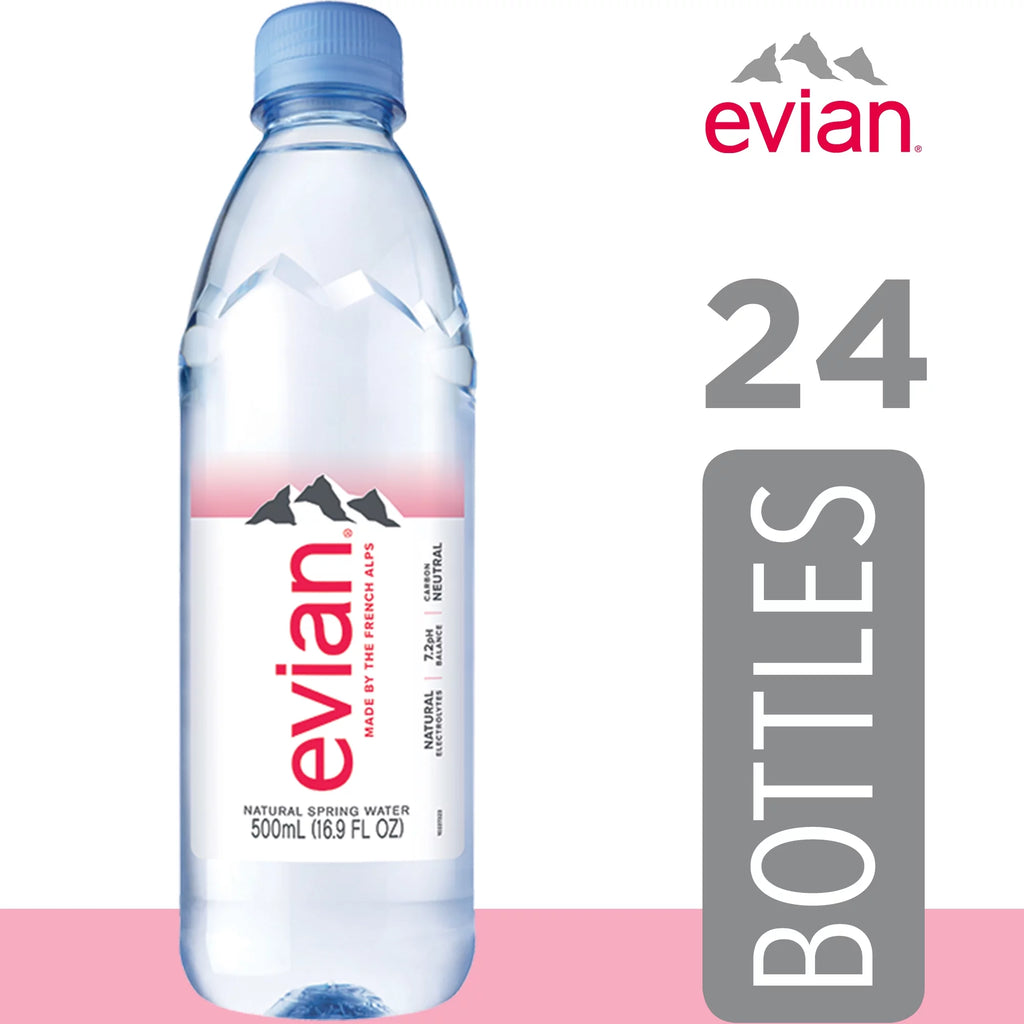 Natural Spring Water, 16.9 Fl. Oz., 6 Count H692