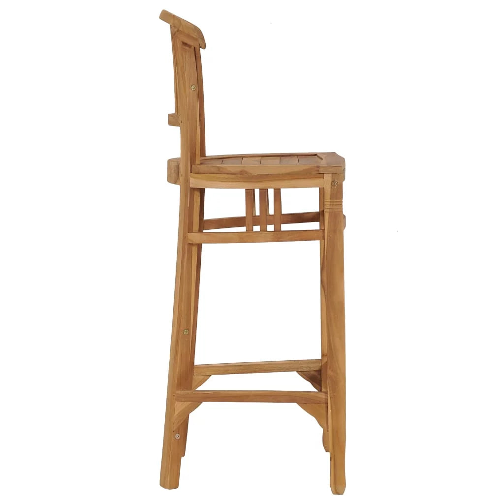 Solid Teak Wood Bar Stool K9352