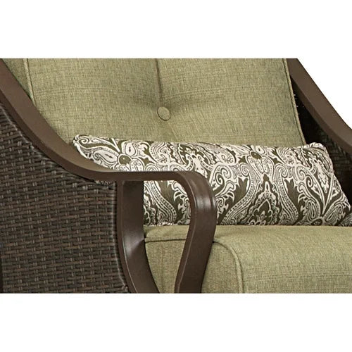 Vintage Meadow 4-Piece Wicker and Steel Conversation Set L75932