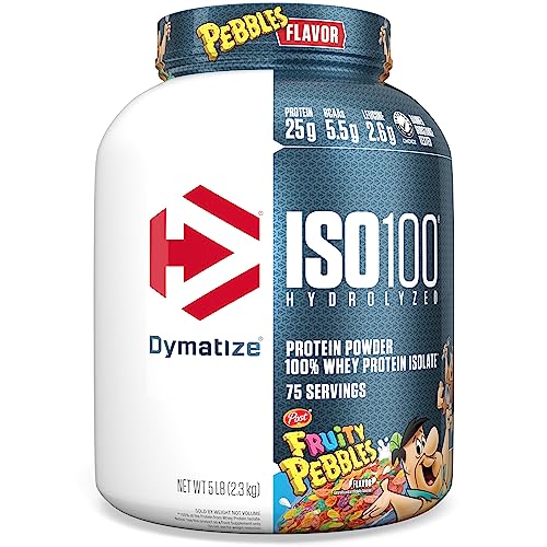 Hydrolyzed Whey Isolate Cocoa Pebbles & 100% Whey Protein Vanilla, 5 Pound N616