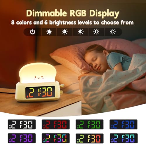 Kids Digital Alarm Clock with Night Light I653459