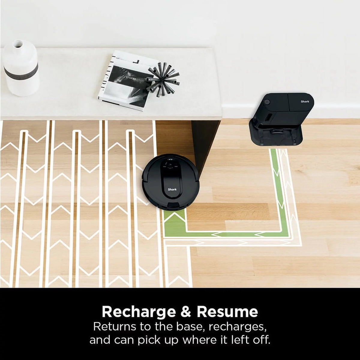 Wi-Fi Connected Robot Vacuum with Self-Empty Base W959905