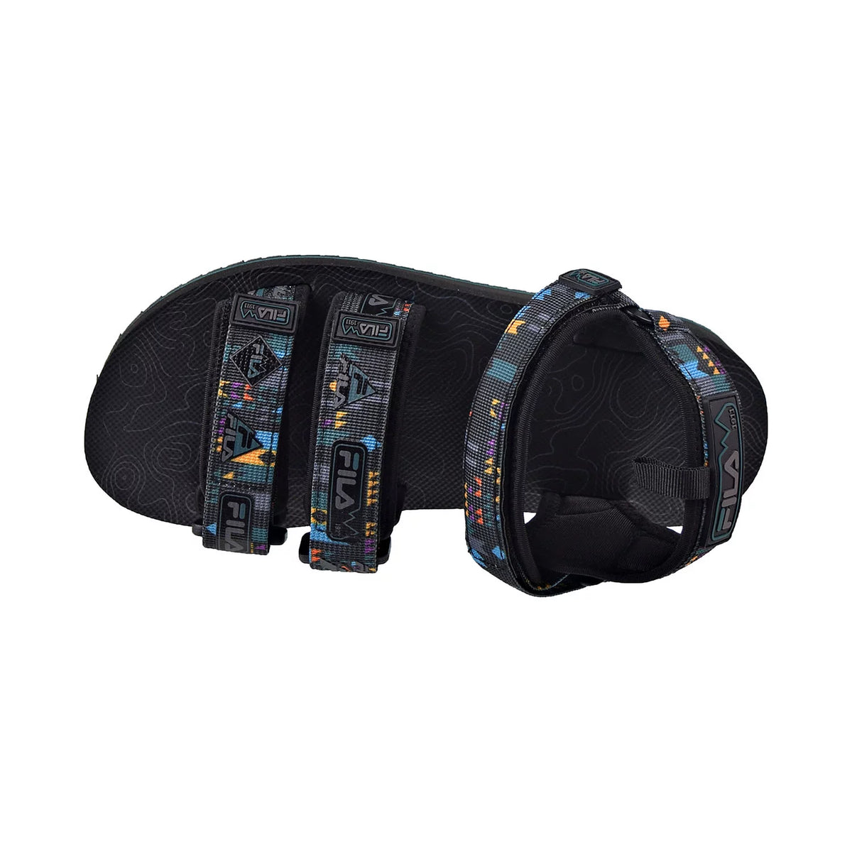 Black-June Bug-Saffron Sandals M6765