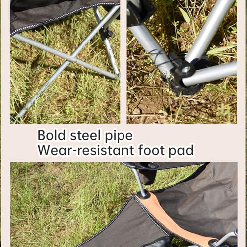 Reclining Camping Chair with Foot Rest, 3.75 lbs, Supports 264 lbs V69810
